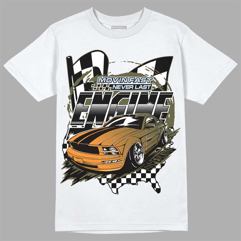 Olive 5s DopeSkill T-Shirt ENGINE Tshirt Graphic