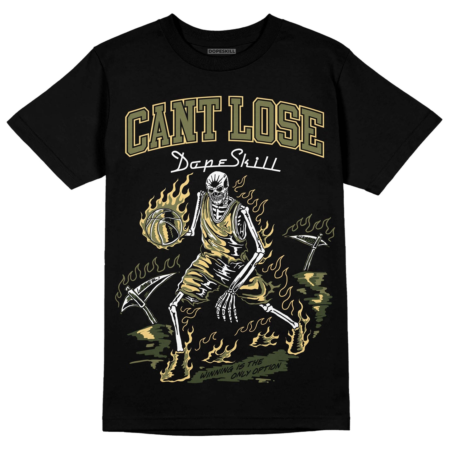 Craft Olive 4s DopeSkill T-Shirt Cant Lose Graphic