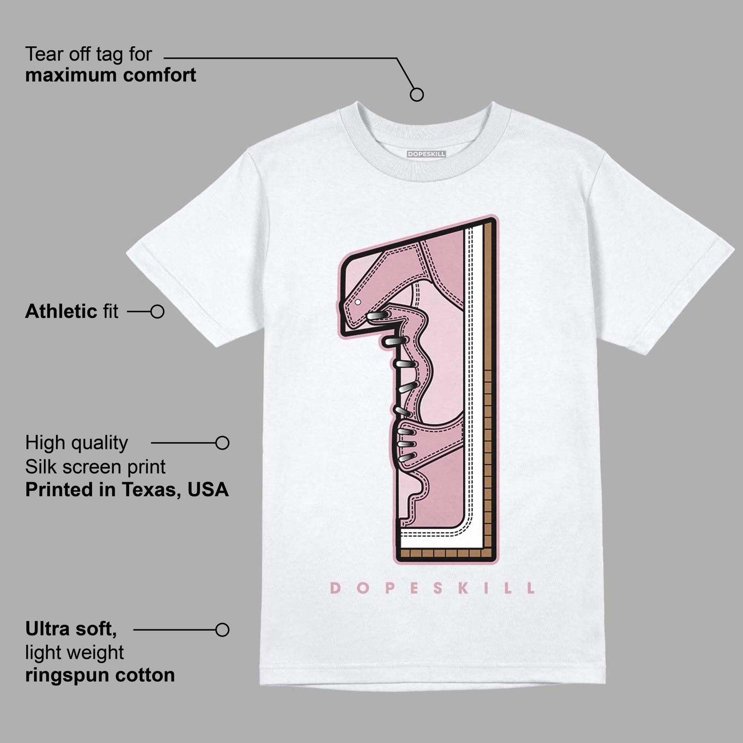 Dunk Low Teddy Bear Pink DopeSkill T-Shirt No.1 Graphic