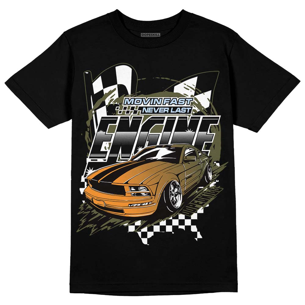Olive 5s DopeSkill T-Shirt ENGINE Tshirt Graphic