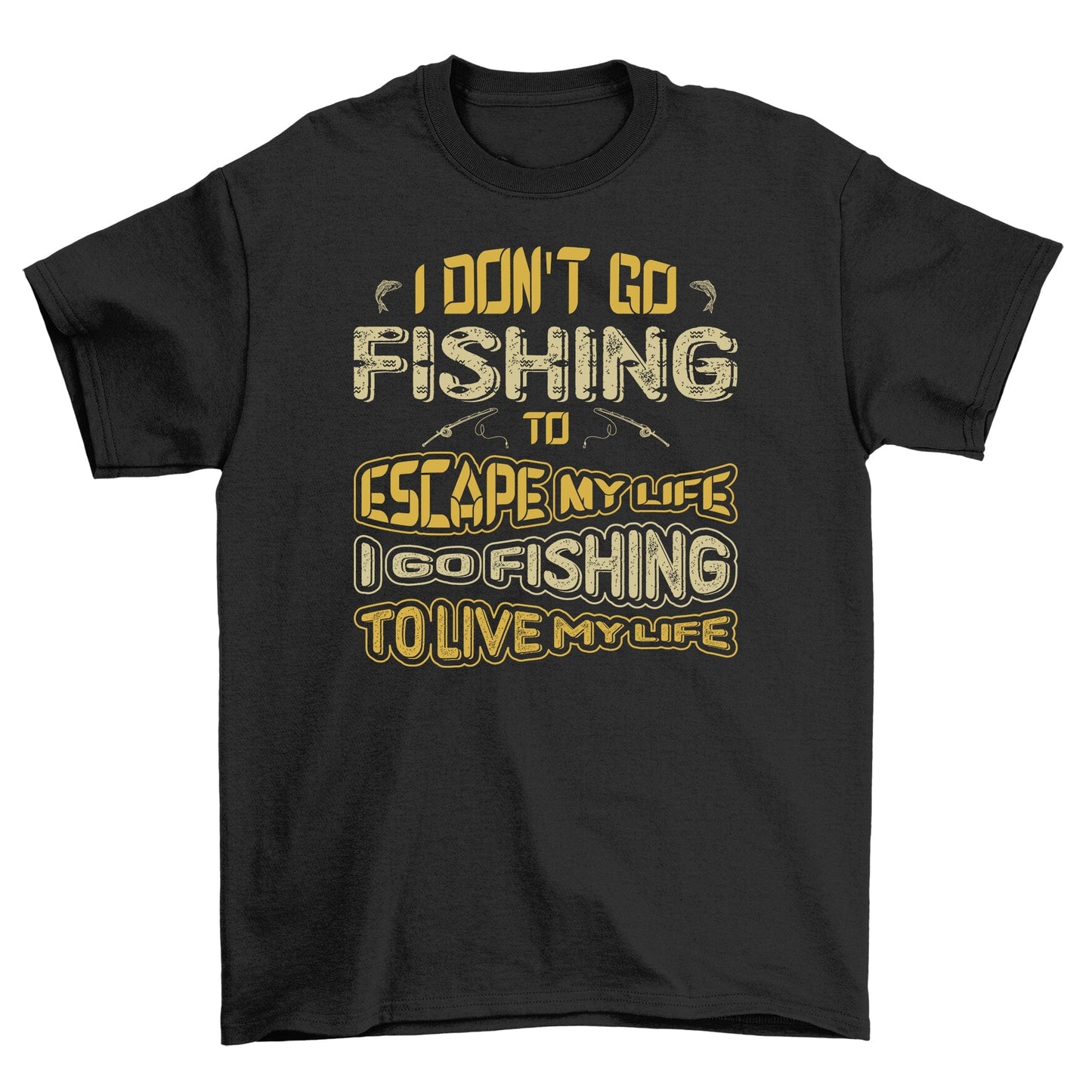 8 Fishing Escape Funny T-Shirt