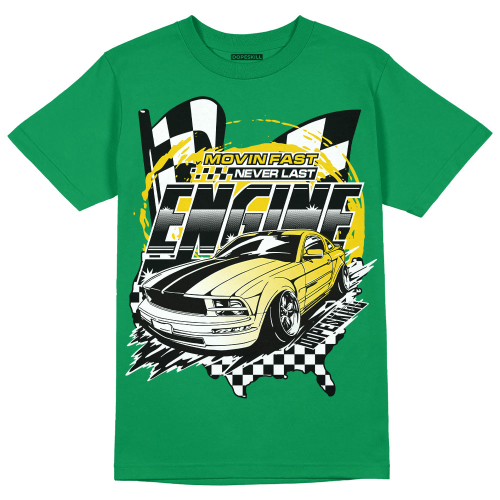 Lucky Green 5s DopeSkill Green T-shirt ENGINE Tshirt Graphic