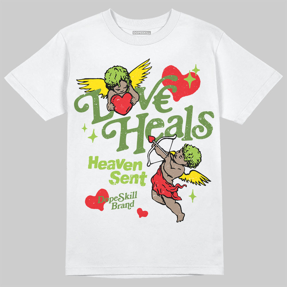 Dunk 'Chlorophyll' DopeSkill T-Shirt New Love Heals Graphic