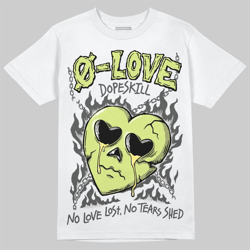 Light Lemon Twist 4s DopeSkill T-Shirt Crying Heart Graphic