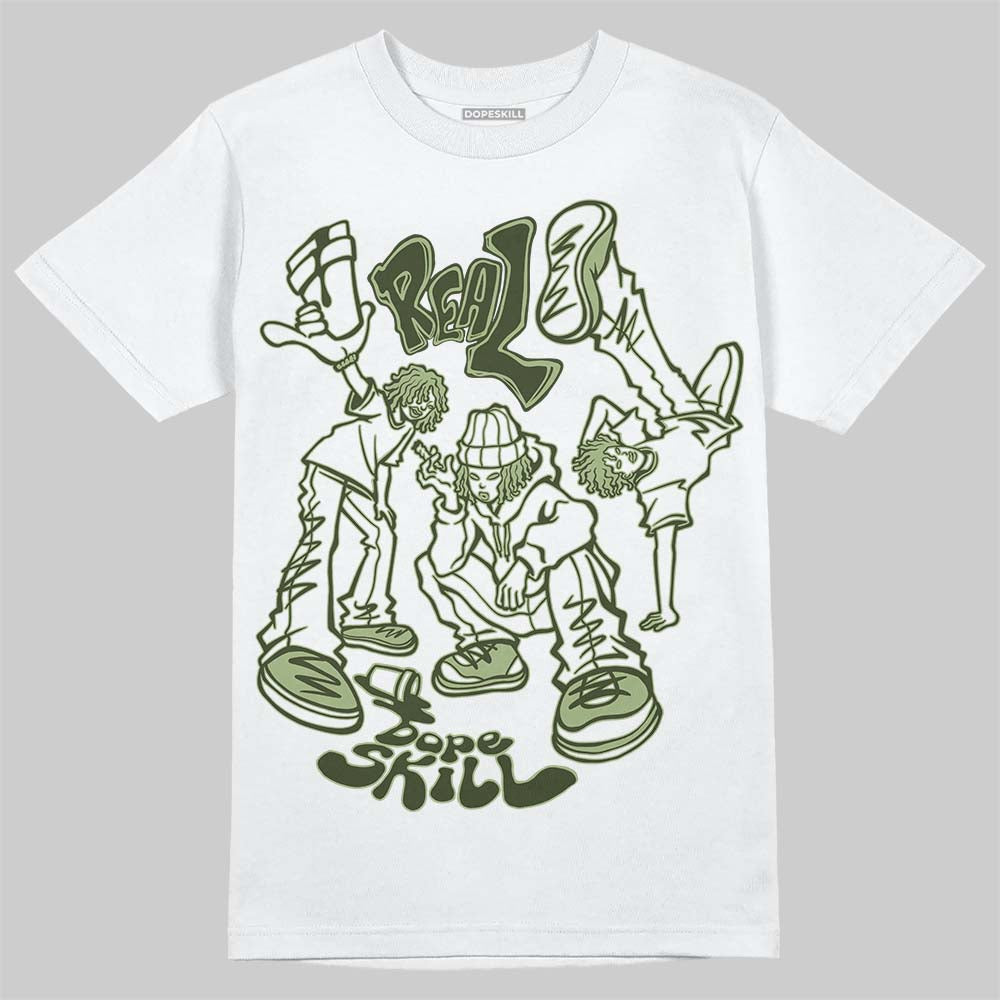 Olive Collection DopeSkill T-Shirt Real Y2K Players Graphic