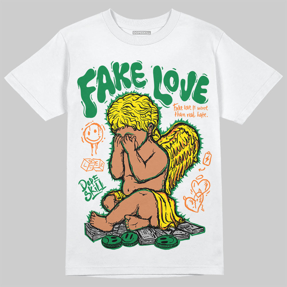 Dunk Reverse Brazil DopeSkill T-Shirt False Love Graphic