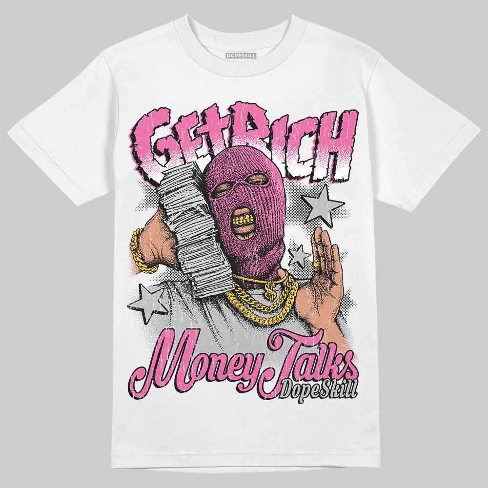 Kayano 14 Cream Sweet Pink DopeSkill T-Shirt Get Rich Graphic