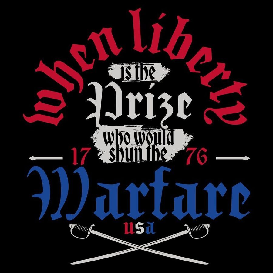 Liberty Is The Prize T-Shirt - Black