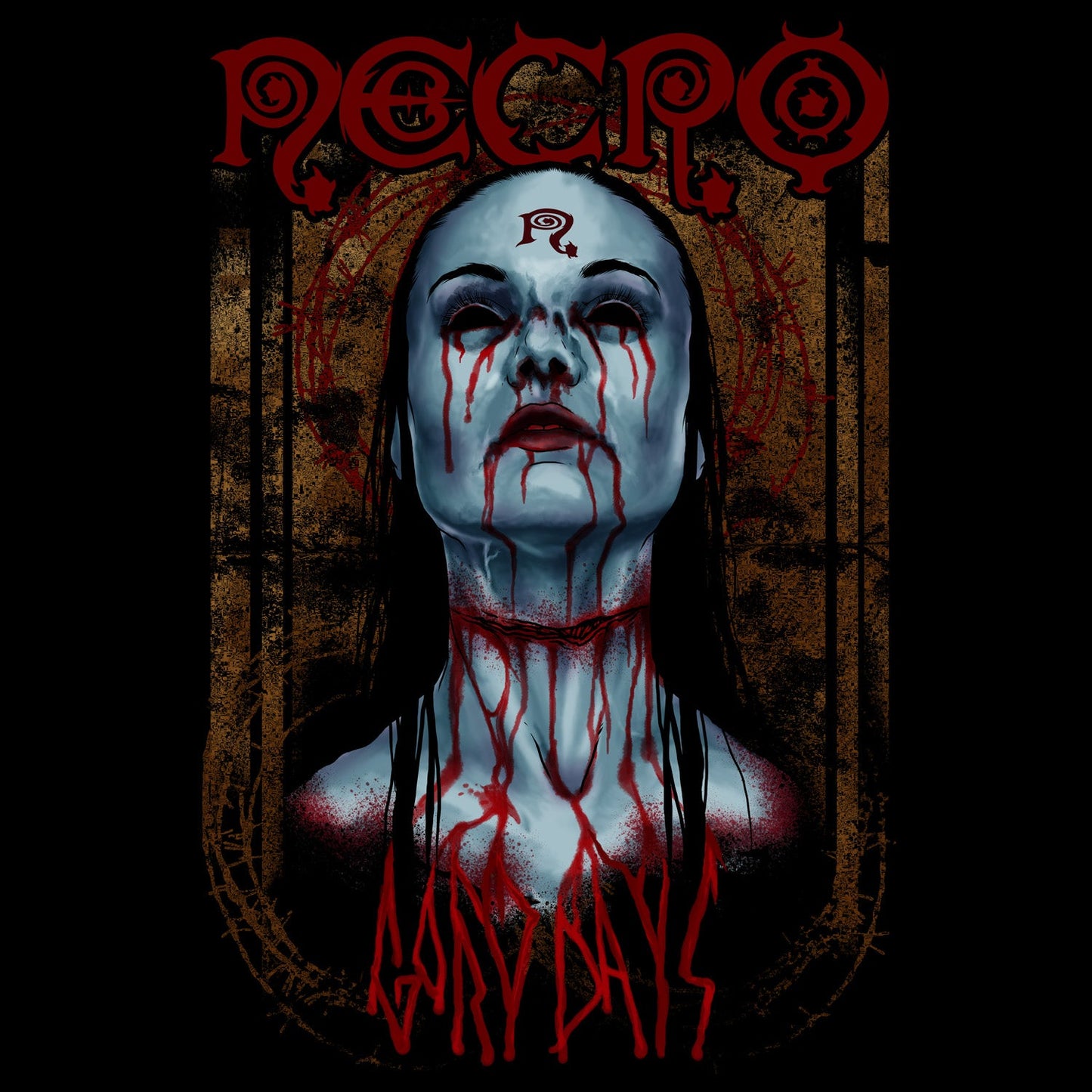 Necro "Gory Days Throat Sliced" T-Shirt