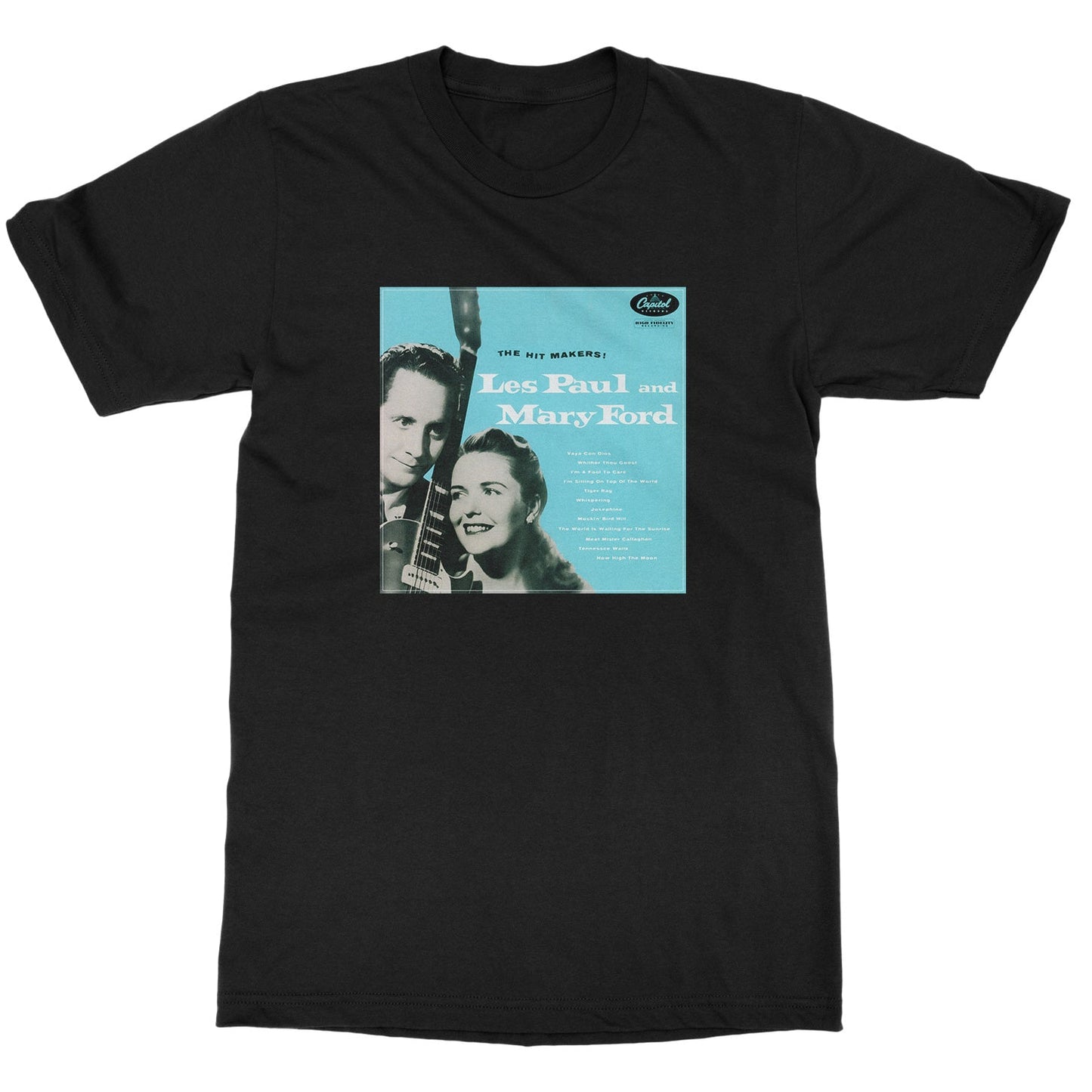 Les Paul "Limited Edition Les Paul & Mary Ford ‚ÄúThe Hitmakers‚Äù T-shirt" T-Shirt