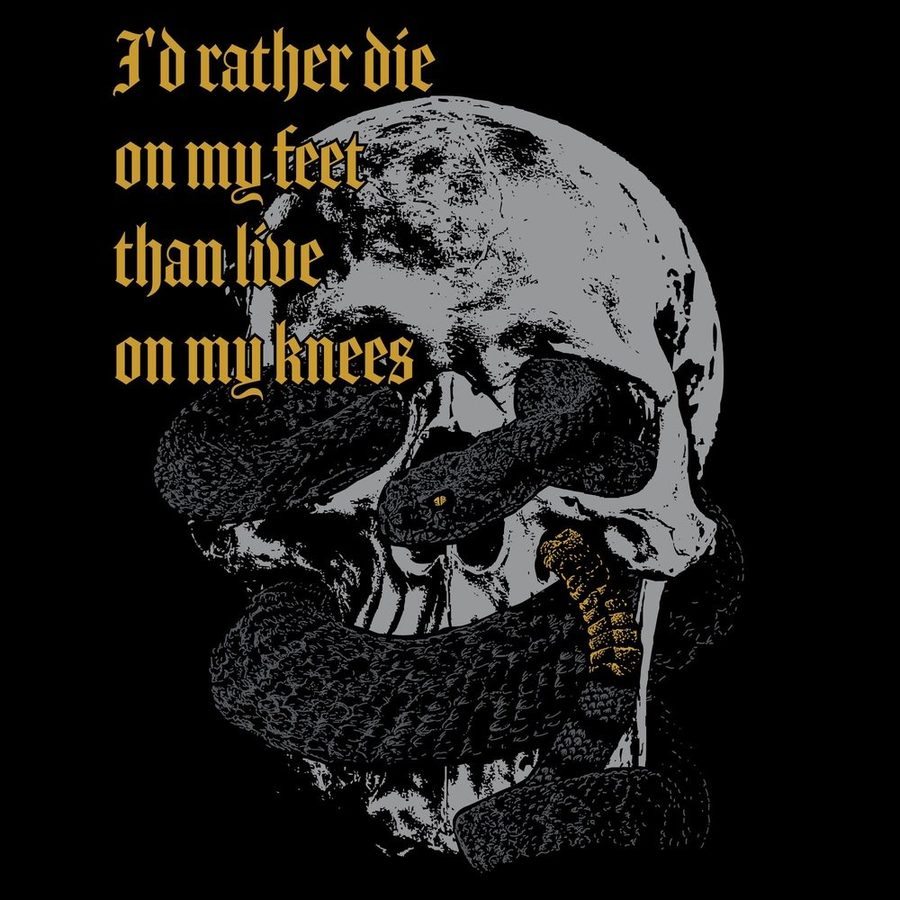 Die On My Feet T-Shirt - Black