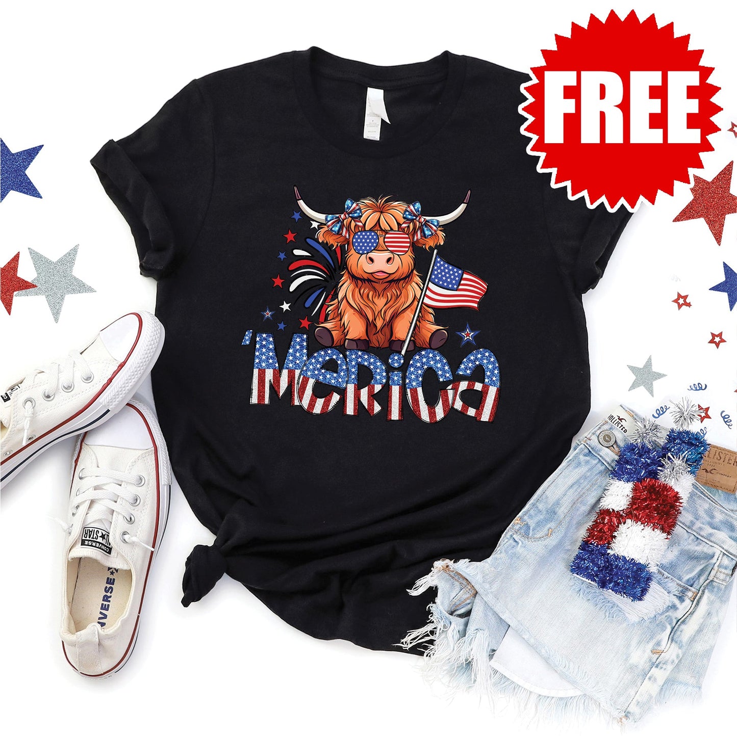 Merica Tee - 0