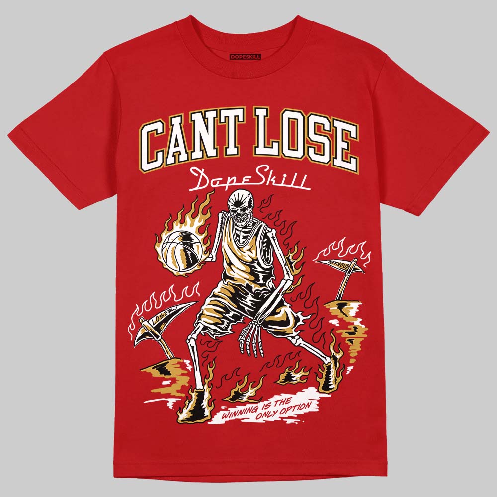 Brick By Brick 4s DopeSkill T-Shirt Cant Lose Graphic