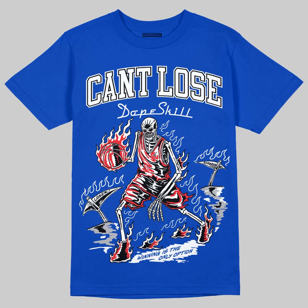 Blueberry 12s DopeSkill Royal T-shirt Cant Lose Graphic