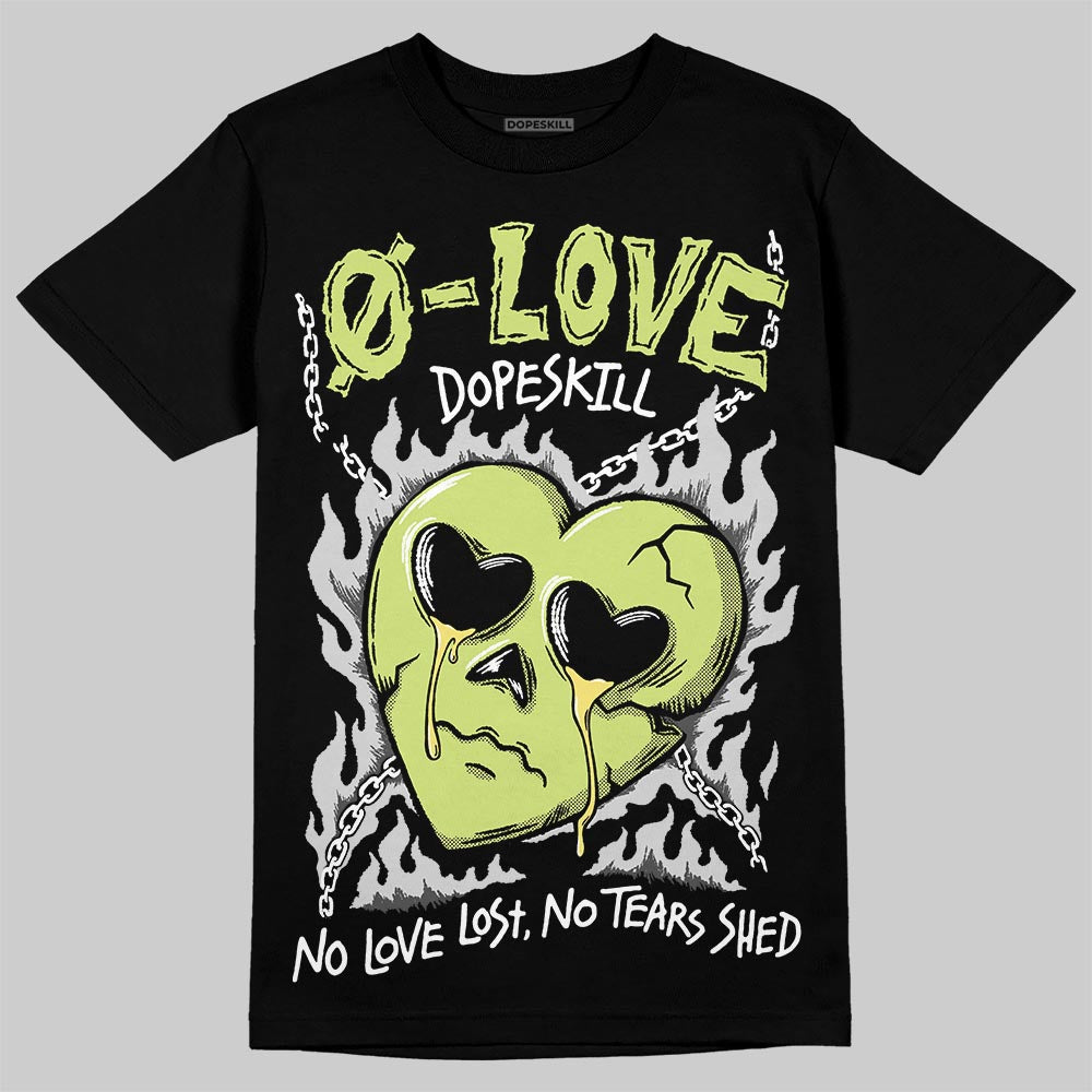 Light Lemon Twist 4s DopeSkill T-Shirt Crying Heart Graphic