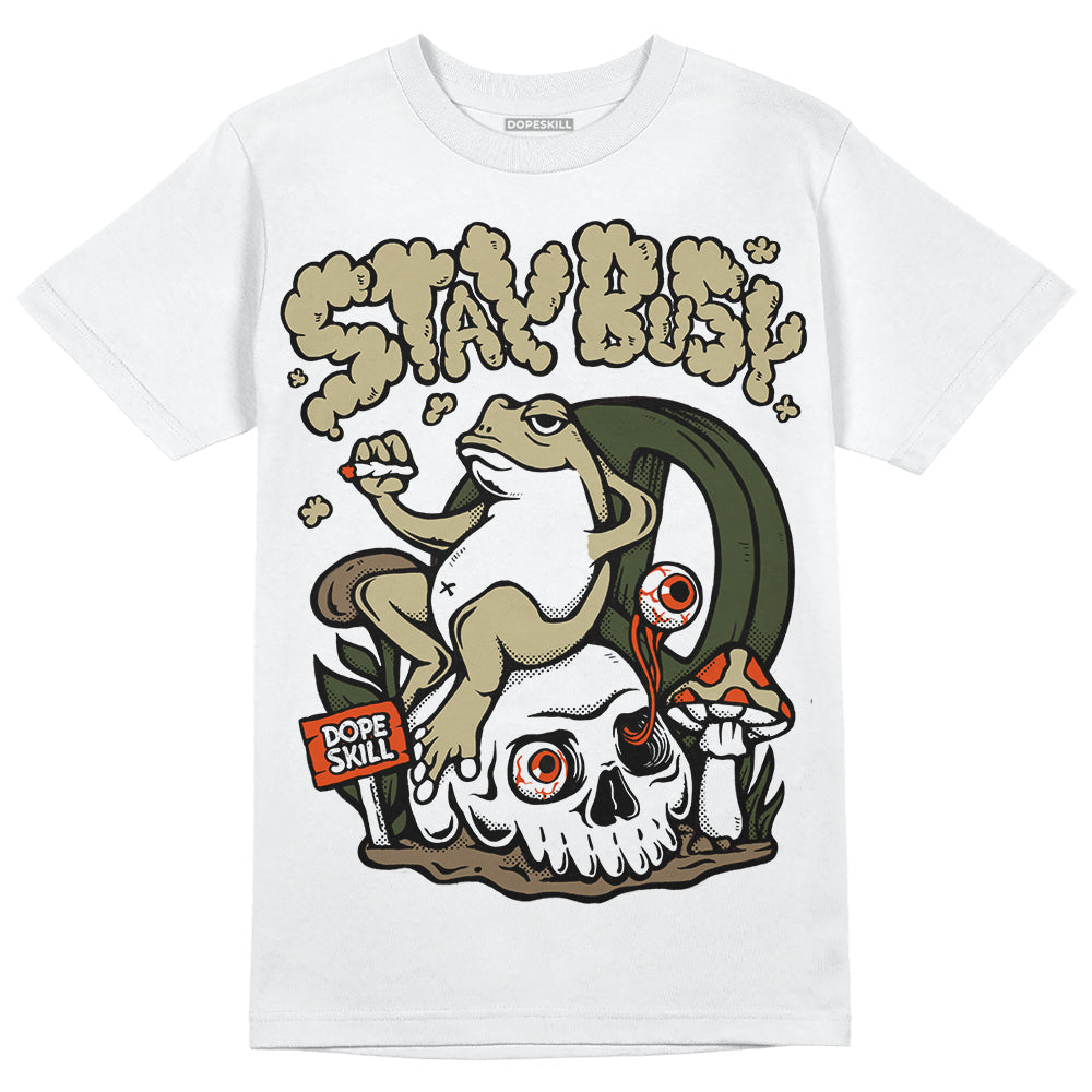 Olive Collection DopeSkill T-Shirt Stay Busy Graphic