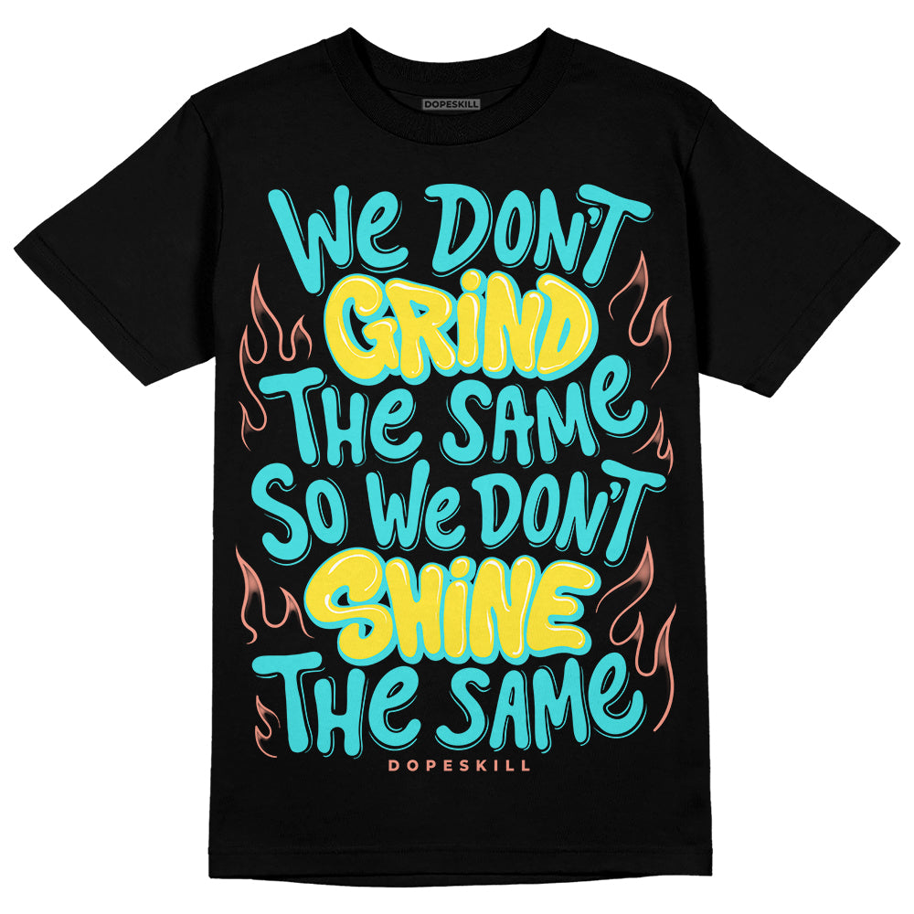Cyan Burst 9060 DopeSkill T-Shirt Grind Shine Graphic