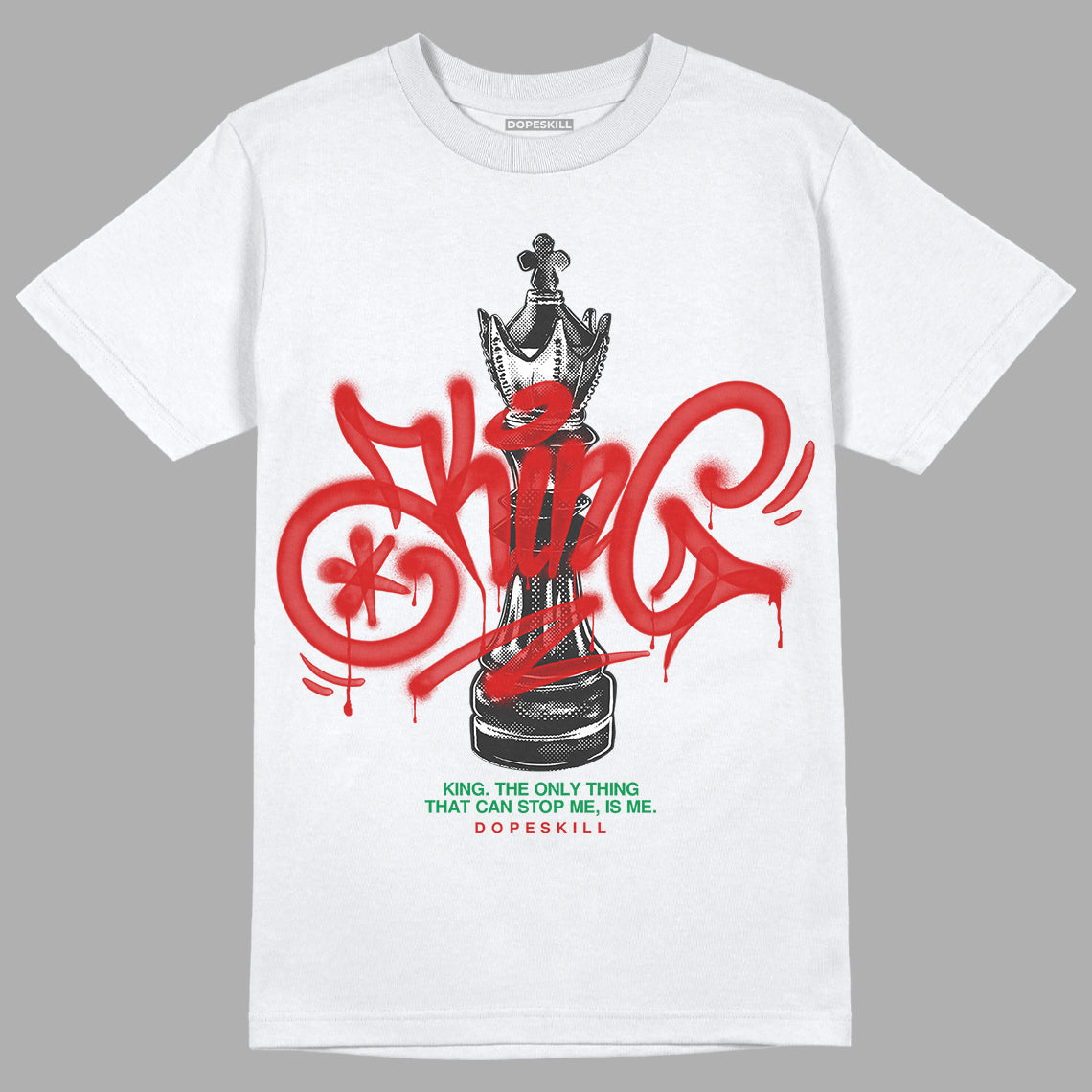Black History Collection DopeSkill T-Shirt King Chess Graphic