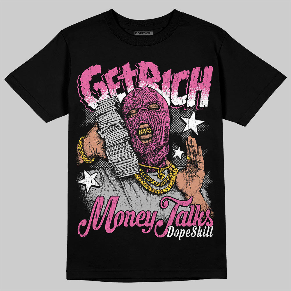 Kayano 14 Cream Sweet Pink DopeSkill T-Shirt Get Rich Graphic