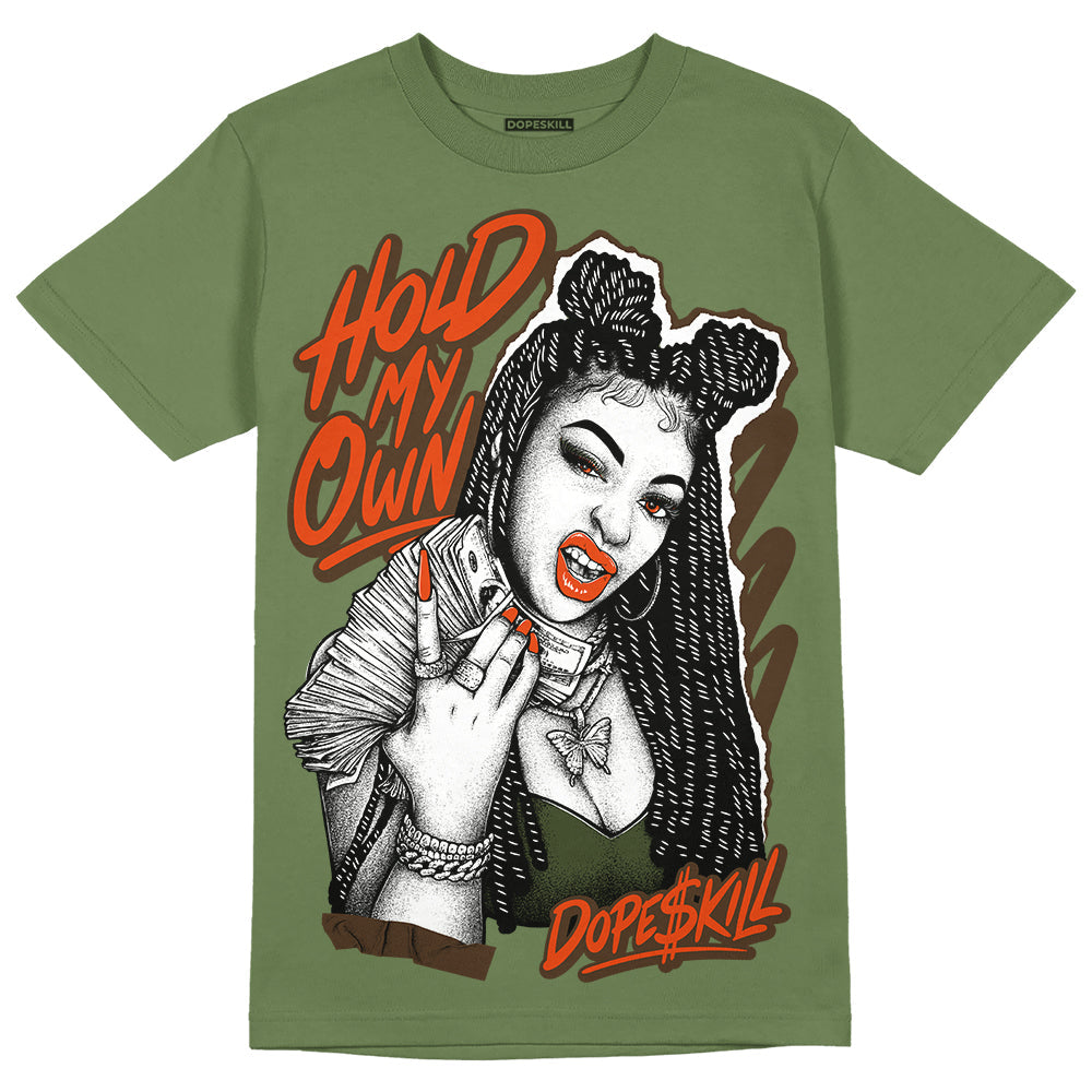 Olive Collection DopeSkill Olive T-shirt New H.M.O Graphic