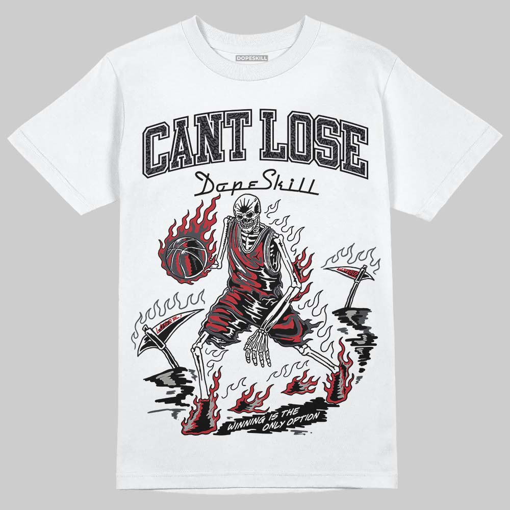 Black Cat 3s DopeSkill T-Shirt Cant Lose Graphic