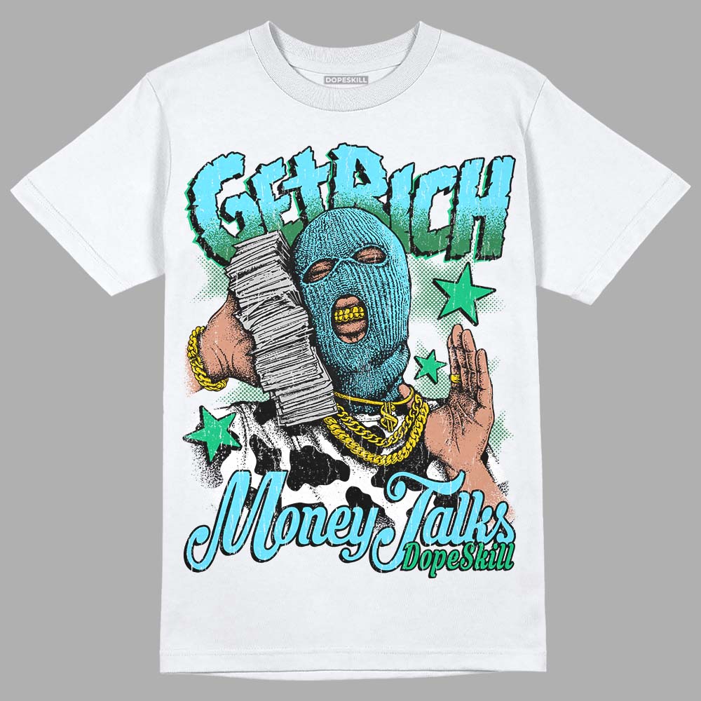 Chunky Dunks DopeSkill T-Shirt Get Rich Graphic