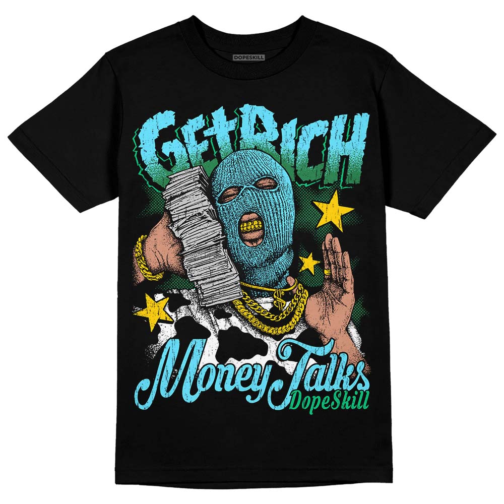 Chunky Dunks DopeSkill T-Shirt Get Rich Graphic