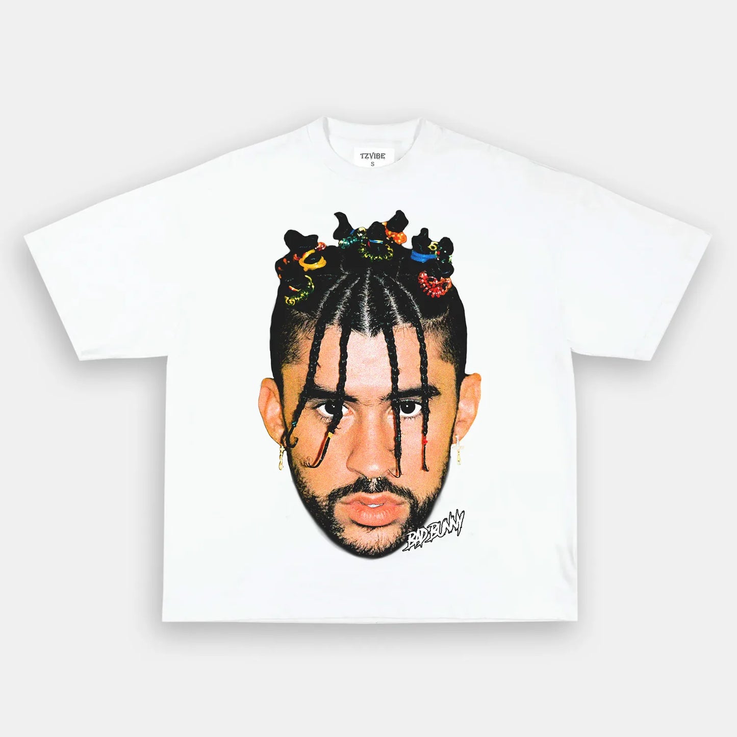 BIG FACE BAD BUNNY TEE Style001