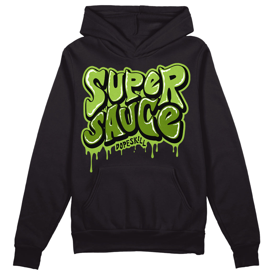 Dunk Low 'Chlorophyll' DopeSkill Hoodie Sweatshirt Super Sauce Graphic