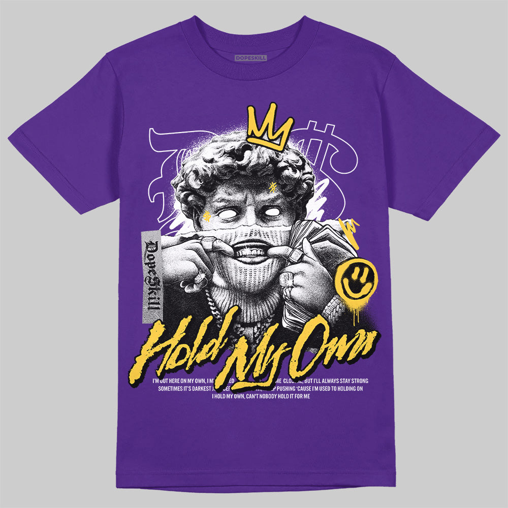 Field Purple 12s DopeSkill Purple T-shirt In My Way Graphic