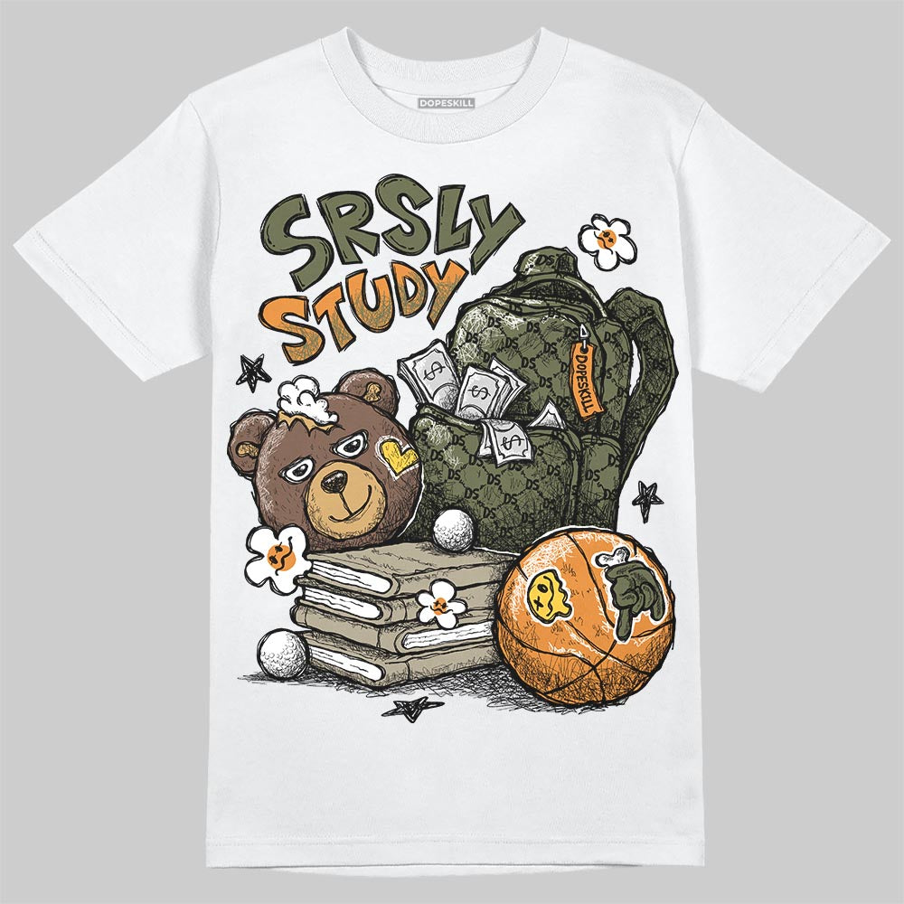 Olive Collection DopeSkill T-Shirt SRSLY Study Graphic