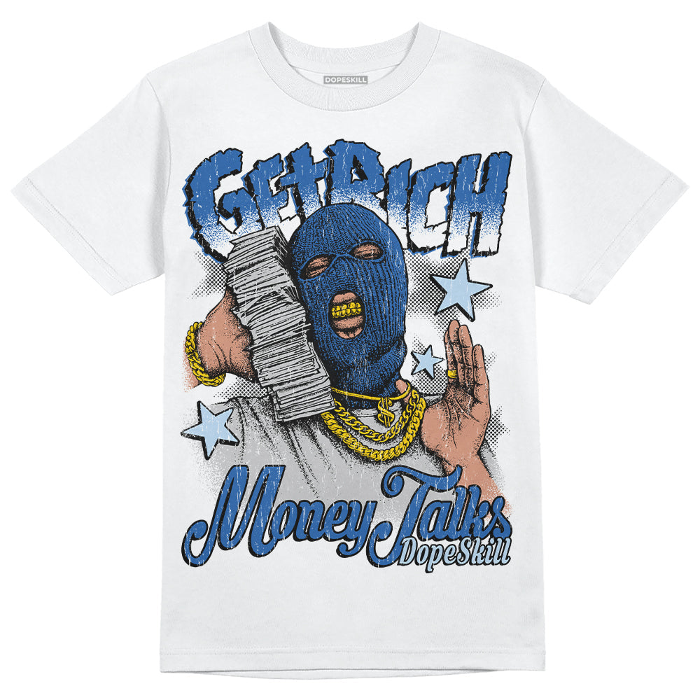 Space Jam 11s DopeSkill T-Shirt Get Rich Graphic