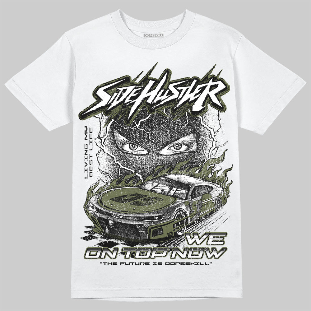 Olive Collection DopeSkill T-Shirt New Side Hustler Graphic