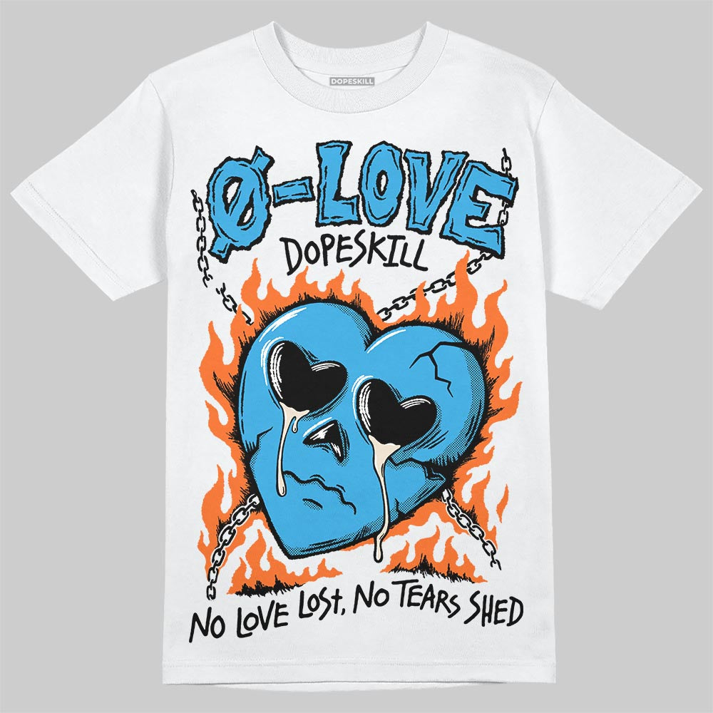 UNC Reimagined 1s DopeSkill T-Shirt Crying Heart Graphic