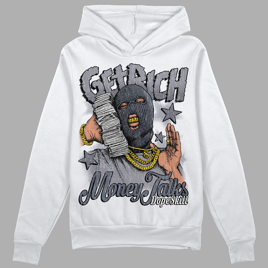 Stealth 14s DopeSkill Hoodie Sweatshirt Get Rich Graphic