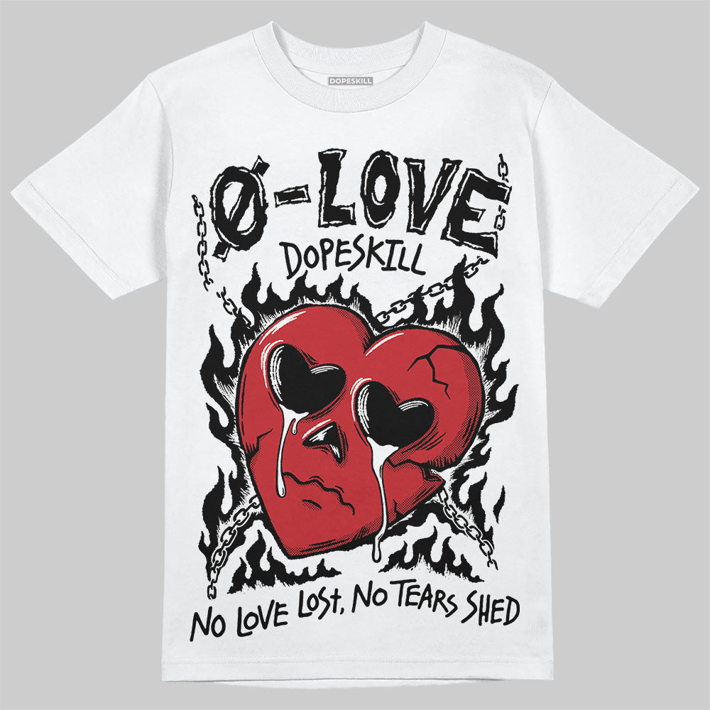 Bred 11s DopeSkill T-Shirt Crying Heart Graphic