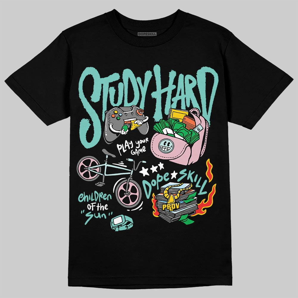 Igloo 11s DopeSkill T-Shirt Study Hard Graphic