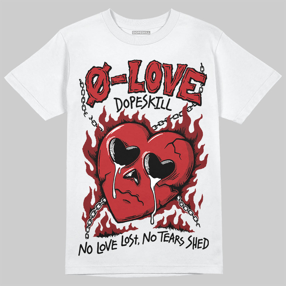 Flu Game 12s DopeSkill T-Shirt Crying Heart Graphic