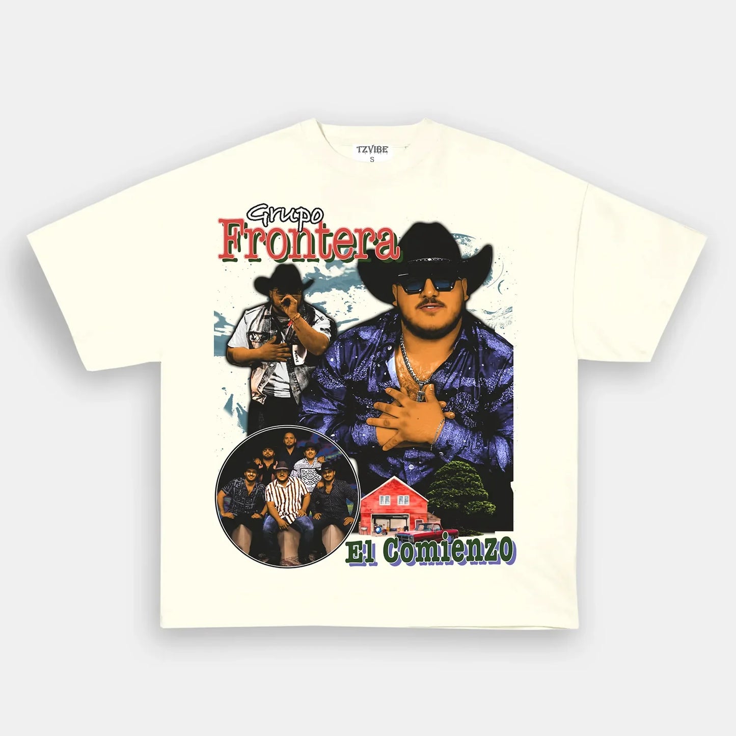 GRUPO FRONTERA V2 TEE Style001
