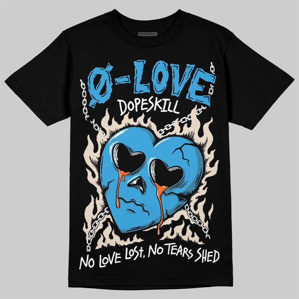 UNC Reimagined 1s DopeSkill T-Shirt Crying Heart Graphic