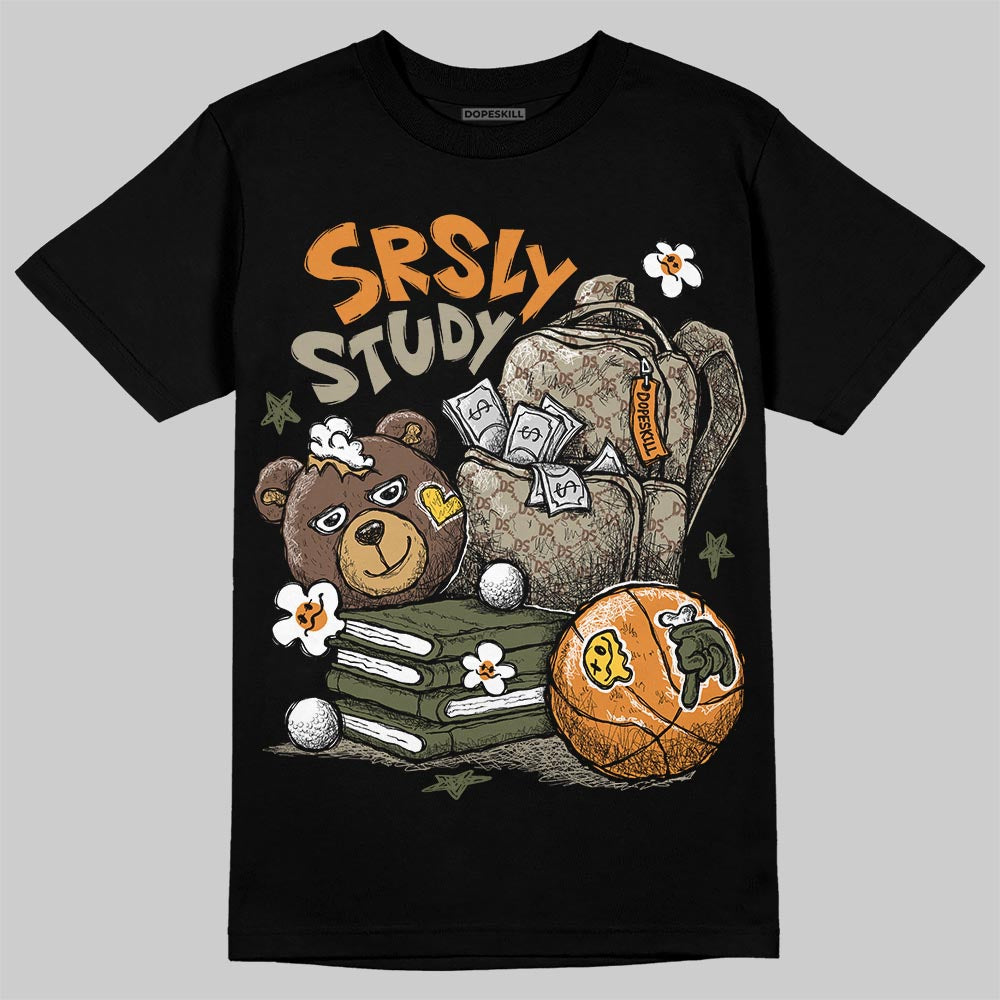 Olive Collection DopeSkill T-Shirt SRSLY Study Graphic