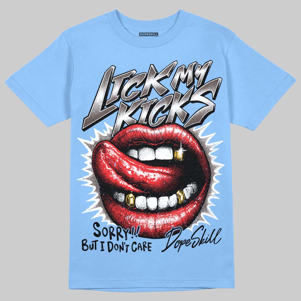 Handball Spezial Light Blue DopeSkill T-Shirt Lick My Kicks Graphic