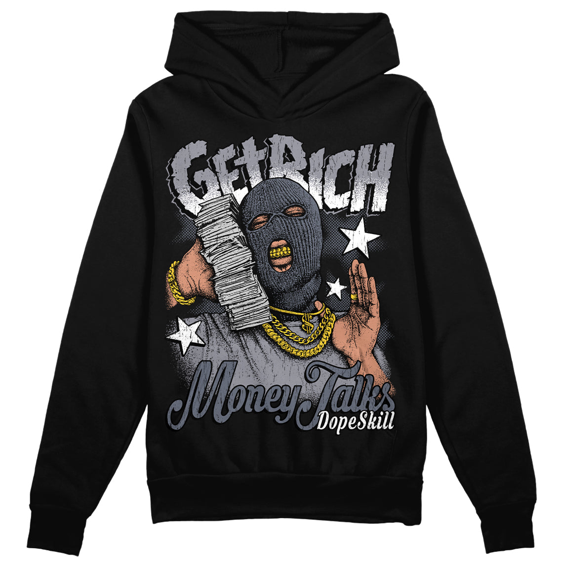 Stealth 14s DopeSkill Hoodie Sweatshirt Get Rich Graphic