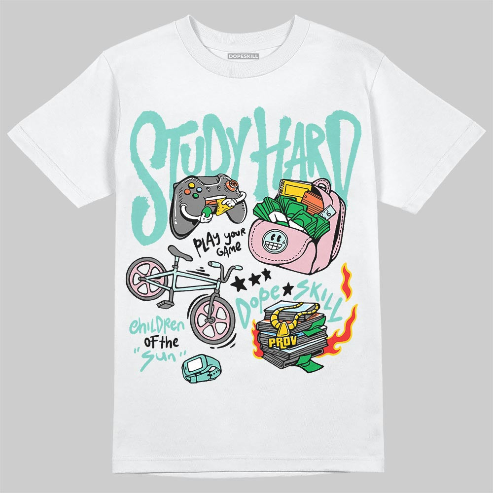 Igloo 11s DopeSkill T-Shirt Study Hard Graphic