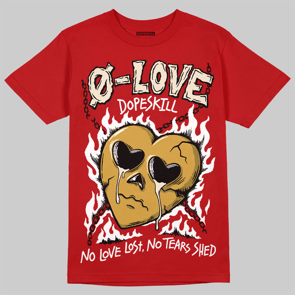 Black Toe Reimagined 1s DopeSkill T-Shirt Crying Heart Graphic