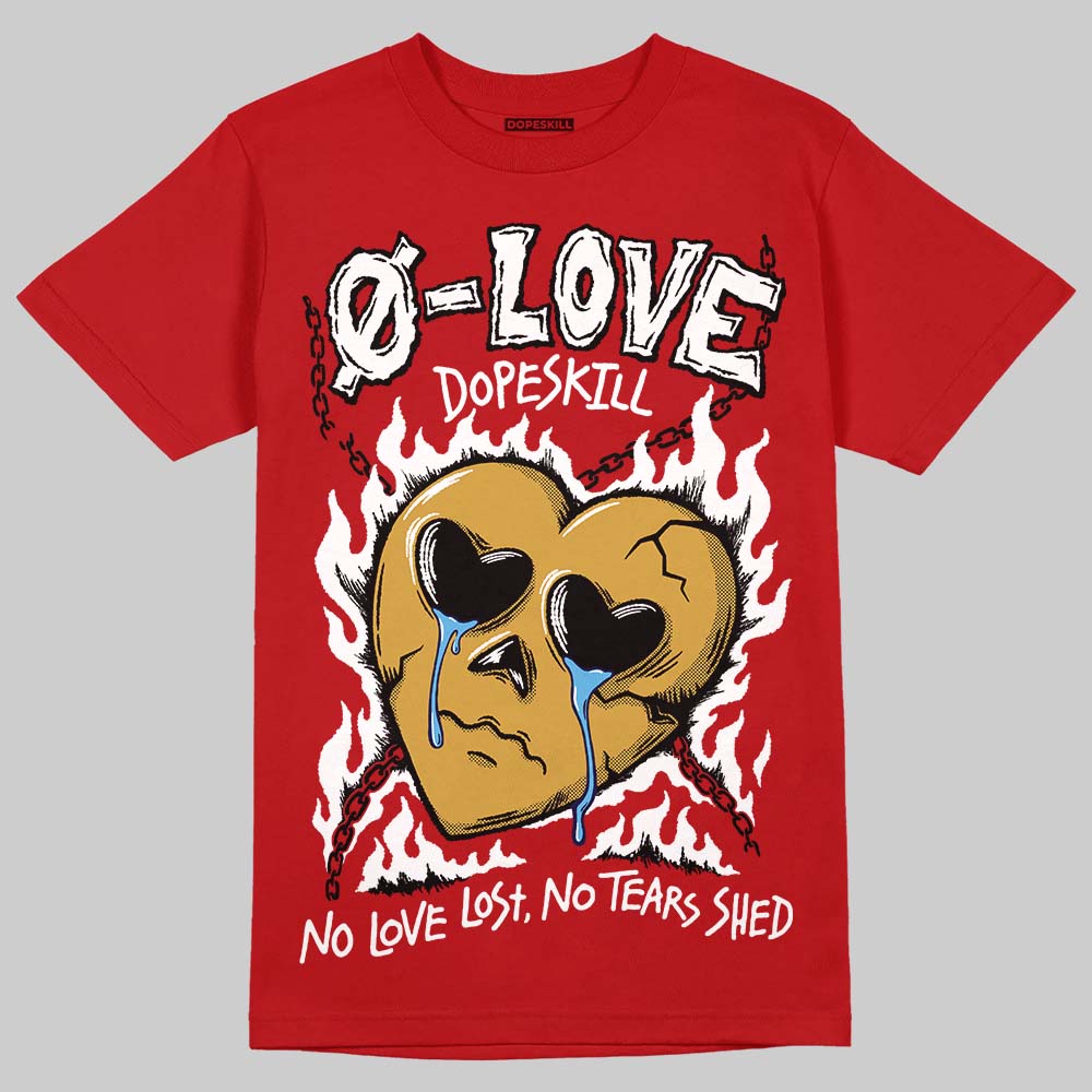 Brick By Brick 4s DopeSkill T-Shirt Crying Heart Graphic