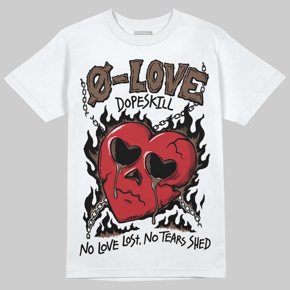 Olive 9s DopeSkill T-Shirt Crying Heart Graphic