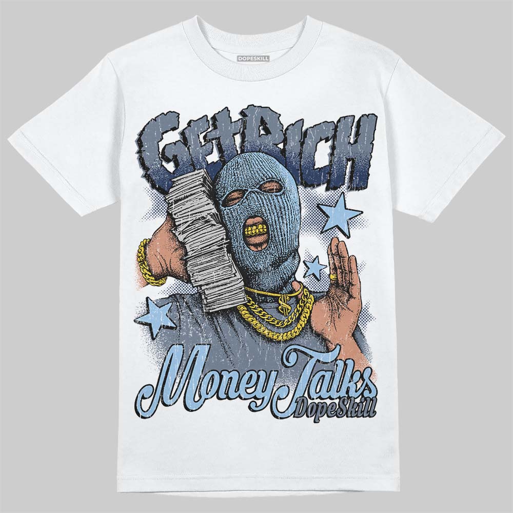 9060 Grey Day DopeSkill T-Shirt Get Rich Graphic