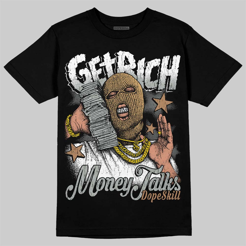 1906R ‚ÄòWhite Gold‚Äô DopeSkill T-Shirt Get Rich Graphic