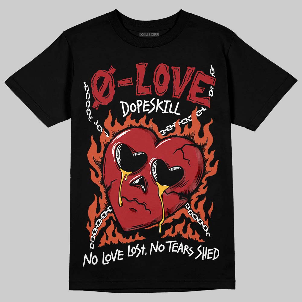 Brick By Brick 4s DopeSkill T-Shirt Crying Heart Graphic